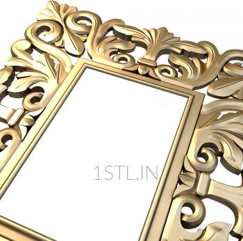 Mirrors and frames (RM_0201) 3D model for CNC machine